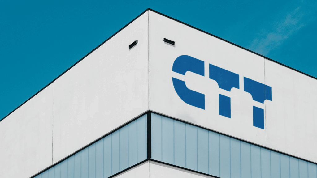 Marca CTT en Edificio